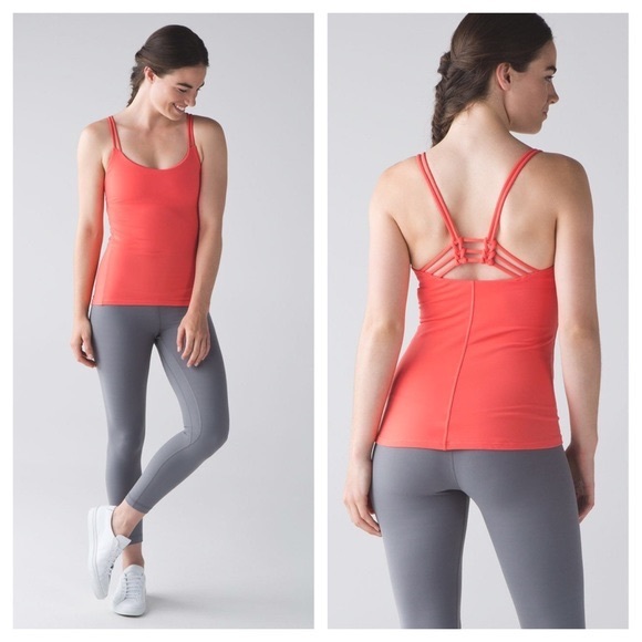 lululemon athletica Tops - 💸SALE 3/$30💸 Lululemon Sunset Flow Coral Tank